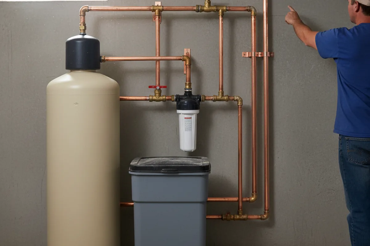 Whole-house water treatment system installed in Lindale